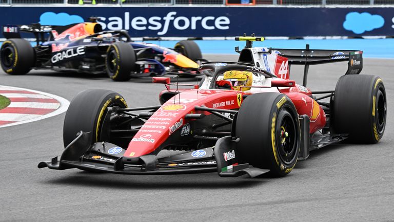 Der Ferrari von Lewis Hamilton schlug den Red Bull von Max Verstappen in Kanada nur knapp. In Monaco könnte es jedoch ganz anders aussehen.