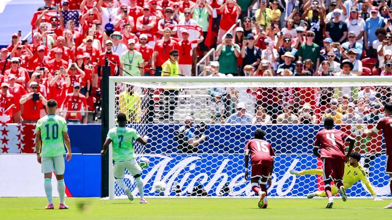 Im Spiel der Schweiz gegen Katar fällt die technische Abseitslinie aus.