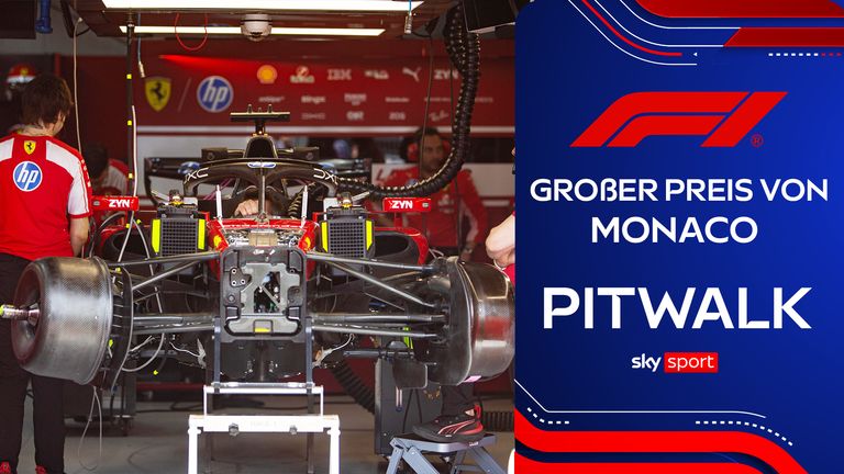 Der Pitlane-Walk zum Großen Preis von Monaco | Formel 1