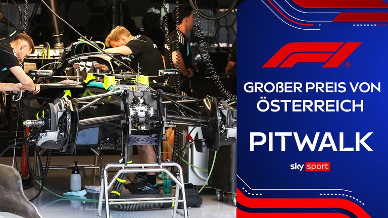 Der Pitlane Walk zum Großen Preis von Österreich | Formel 1