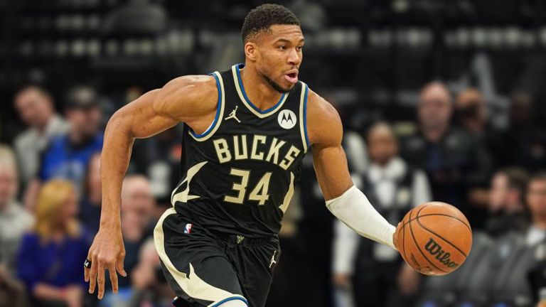 Giannis Antetokounmpo ist zweimaliger Liga-MVP.