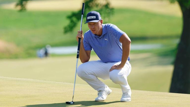 Deutscher Golfer Matti Schmid kann bis jetzt bei den US Open nicht überzeugen.
