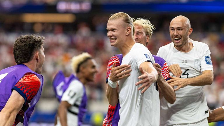 Norwegen konnte sich wieder einmal auf Erling Haaland verlassen.