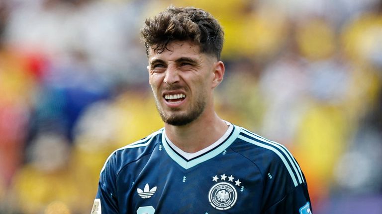 Havertz wurde bei einem potenzielle Elfmeter gefoult.