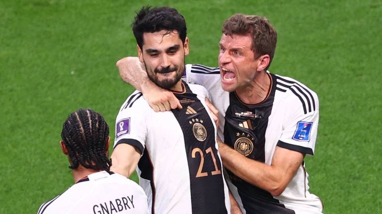 WM 2022: Im Gruppenspiel gegen Japan schoss Ilkay Gündogan in der 33. Minute das erste Tor durch einen Elfmeter. Für einen Sieg hat es am En