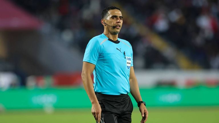 Jalal Jayed während eines Spiels beim Afrika Cup.