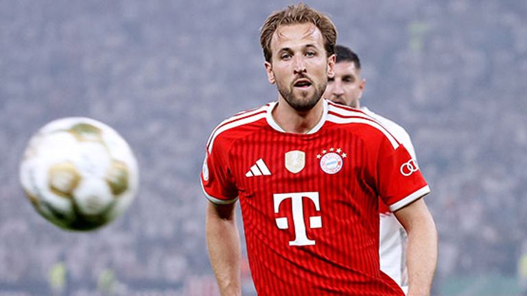 Harry Kane steht seit Sommer 2023 beim FC Bayern München unter Vertrag.