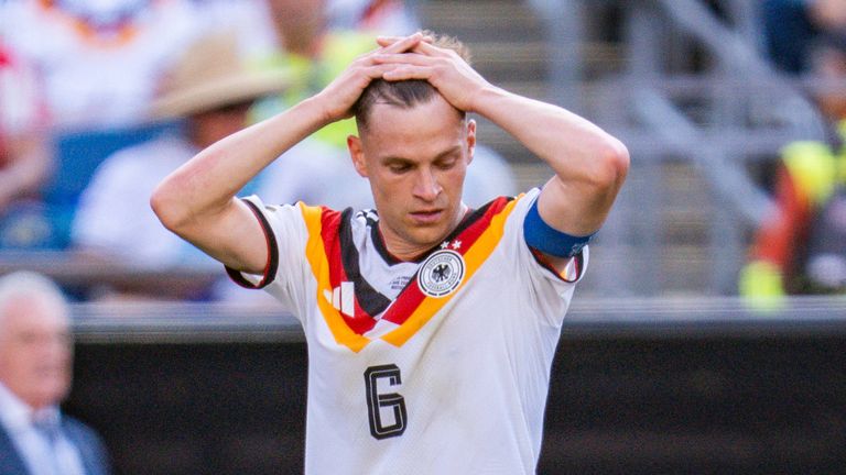 Joshua Kimmich ist mit dem DFB-Team ausgeschieden.