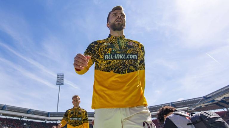 Lars Bünning läuft seit 2023 für Dynamo Dresden auf.