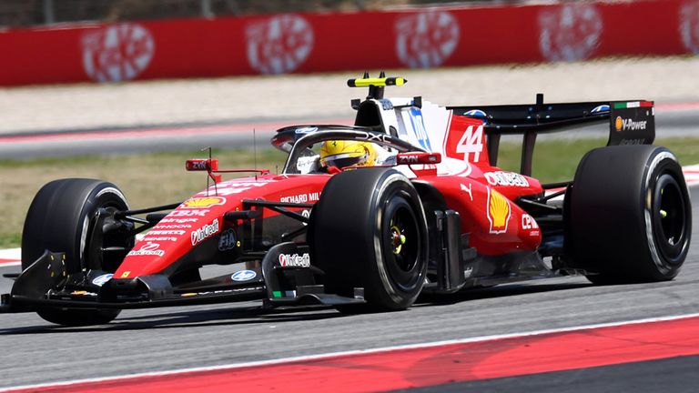 Fährt Lewis Hamilton im Ferrari auch in Spielberg beim GP von Österreich eine Top-Platzierung ein?