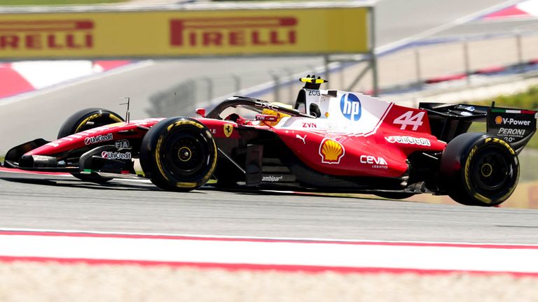 Lewis Hamilton (Ferrari) in Spielberg.