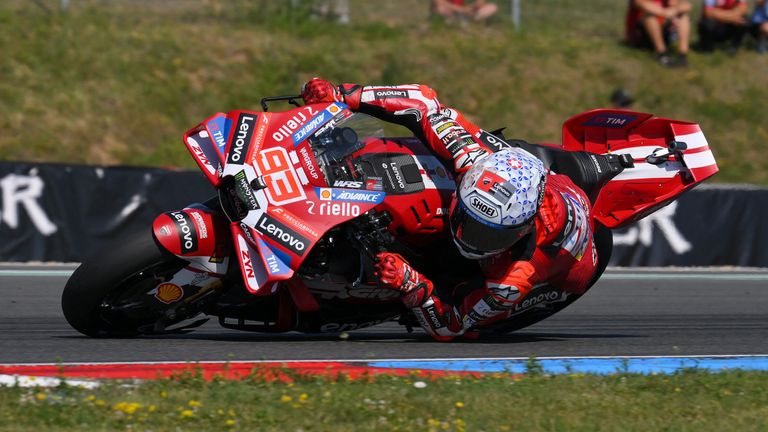 Marc Marquez gewinnt das Rennen in Tschechien.