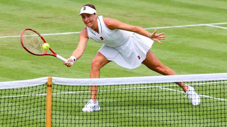 Tatjana Maria steht in der 2. Runde von Wimbledon.