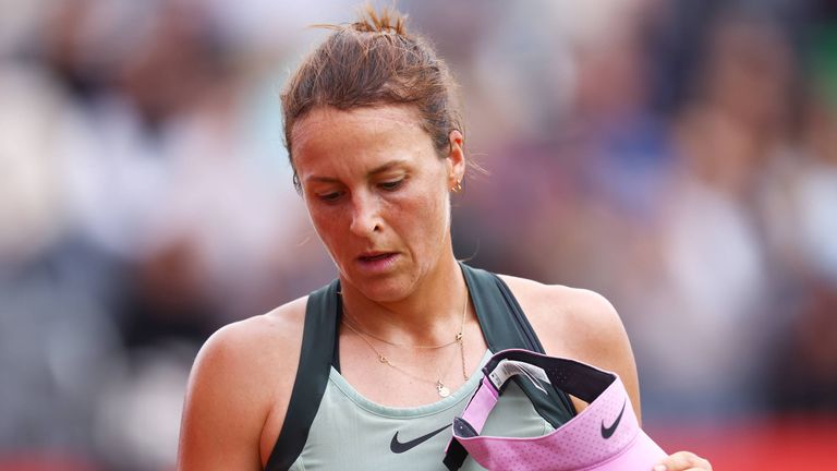 Tatjana Maria ist in London nach ihrem Triumph im vergangenen Jahr ausgeschieden. 