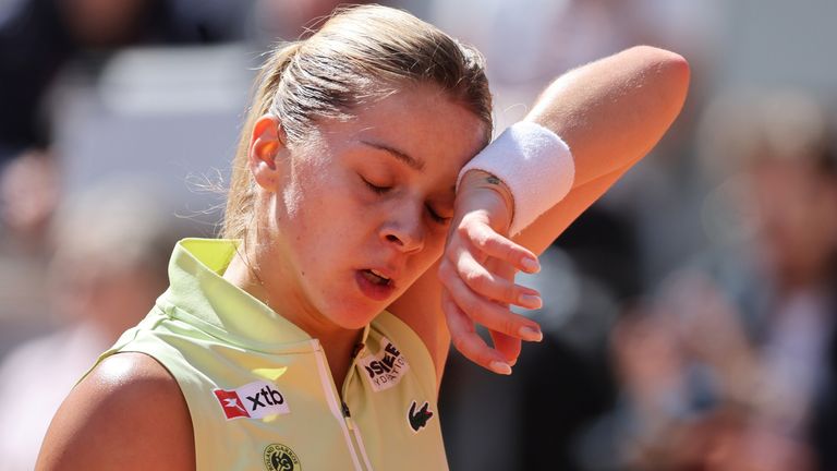 French-Open-Finalistin Maya Chwalinska ist in der ersten Runde von Wimbledon ausgeschieden.
