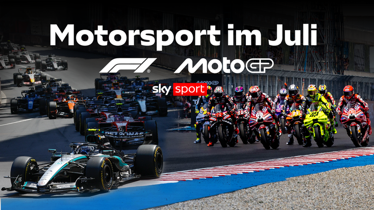 Motorsport im Juli auf Sky Sport