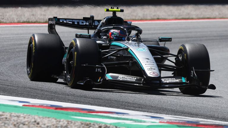 Kimi Antonelli (Mercedes) in Spielberg.