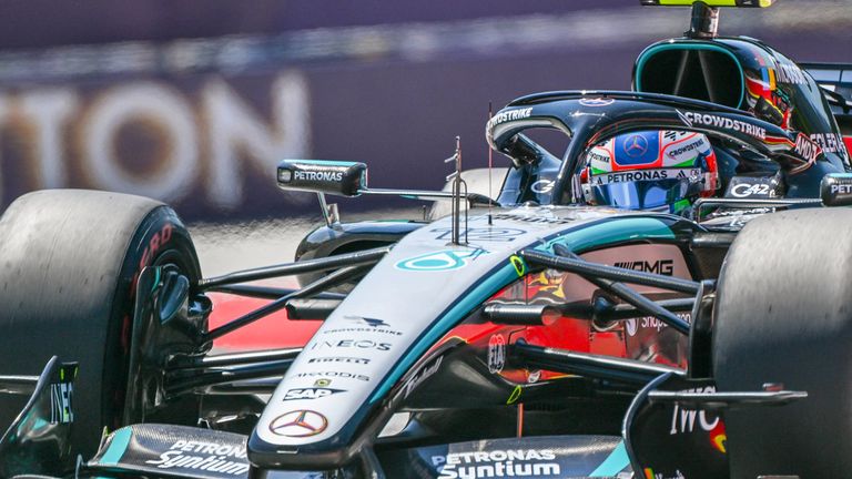 Kimi Antonelli (Mercedes) in Spielberg.