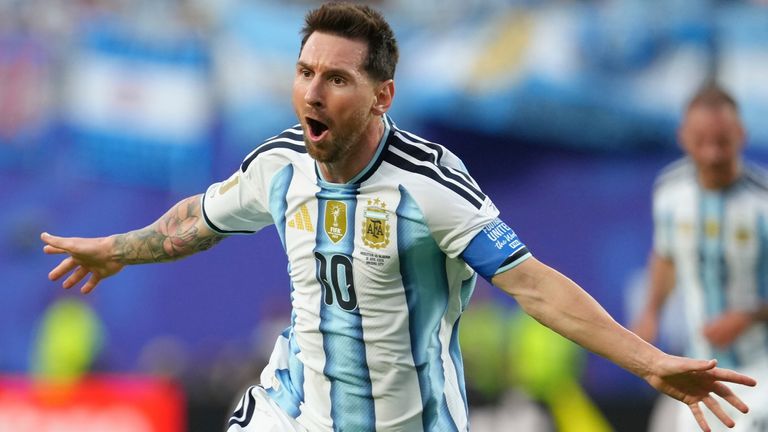 Lionel Messi hat mit Argentinien Geschichte geschrieben.