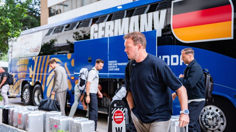 So läuft der Spieltag für die deutsche Nationalmannschaft um Bundestrainer Julian Nagelsmann.