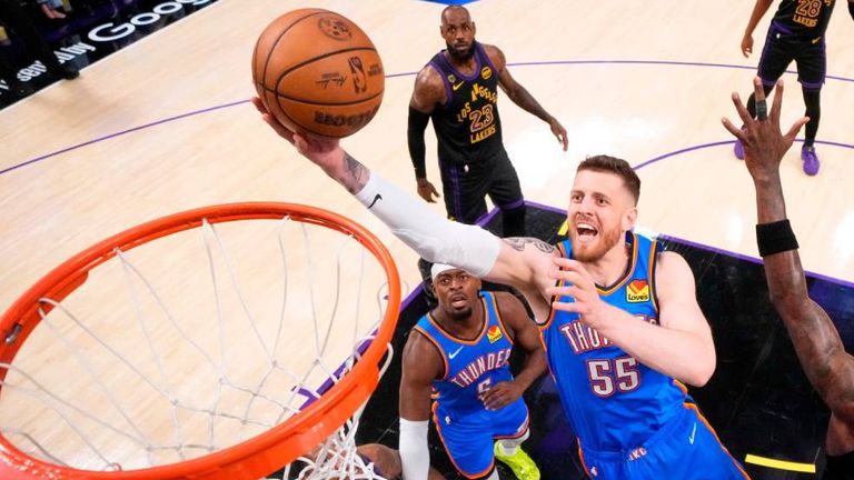 Isaiah Hartenstein läuft seit zwei Jahren für Oklahoma auf.