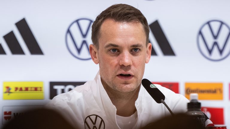 Sky zeigt ausgewählte Pressekonferenzen des DFB-Teams - heute mit Manuel Neuer