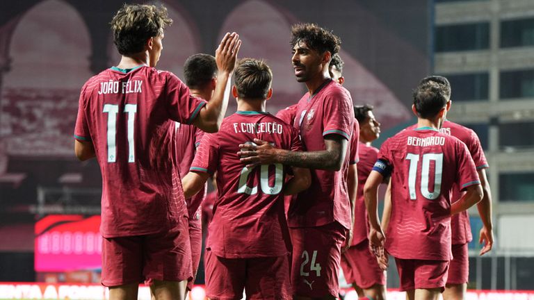 Portugal gewinnt seinen abschließenden WM-Test gegen Nigeria. 
