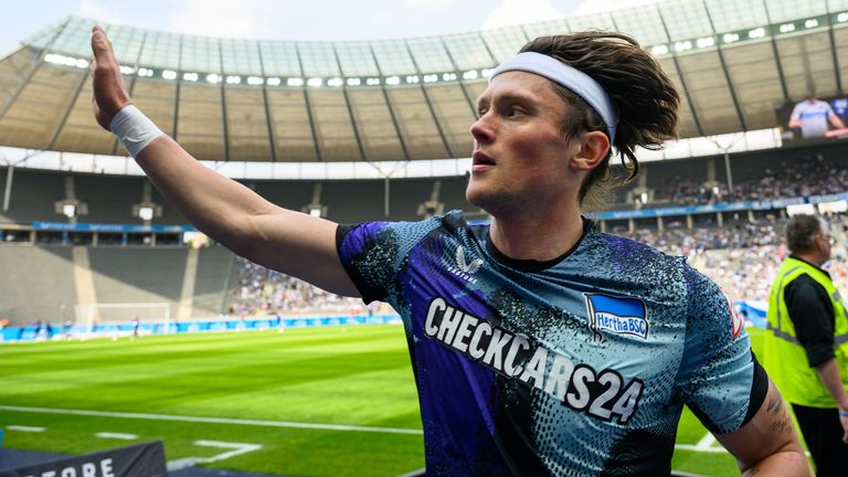 Fabian Reese könnte Hertha BSC im Sommer verlassen.