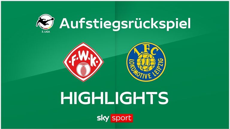 Würzburger Kickers - 1. FC Lokomotive Leipzig - die Highlights