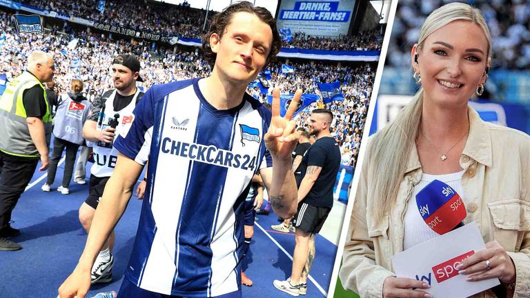 Sky Sport Reporterin Lisa de Ruiter mit einem Kommentar zum Wechsel von Fabian Reese zum VfL Wolfsburg.