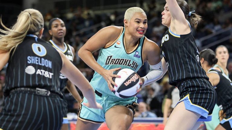 Satou Sabally spielt seit April 2026 für New York Liberty.