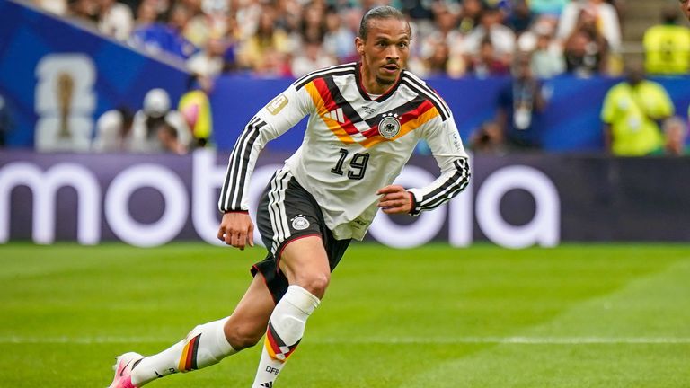 Leroy Sane konnte beim 7:1 gegen Curacao trotz ansprechender Leistung keinen Scorerpunkt erzielen.