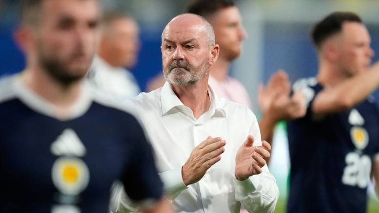 Steve Clarke stand sieben Jahre lang der Seitenlinie der Schotten.