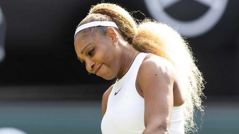 Serena Williams muss die erste Niederlage seit ihrem Comeback in Berlin hinnehmen.