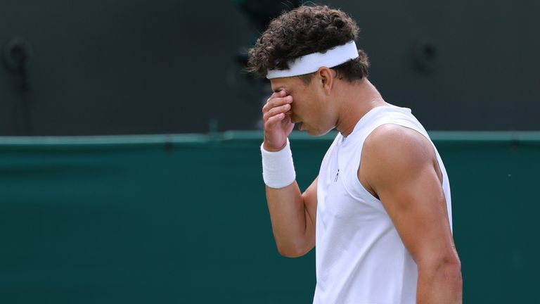 Ben Shelton scheitert in Wimbledon bereits an der ersten Hürde.