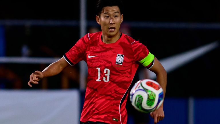 Heung-Min Son trifft mit Südkorea am 1. Spieltag der Gruppe A auf Tschechien.