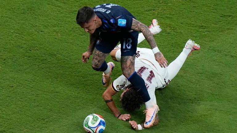Die WM könnte für Spaniens Yeremy Pino beendet sein.