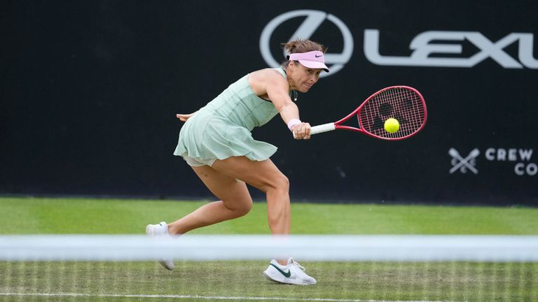 Tatjana Maria scheidet im Viertelfinale aus.