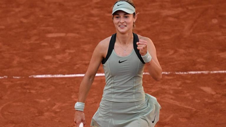 Maja Chwalinska ist aktuell auf Platz 114 der WTA-Einzelweltrangliste.