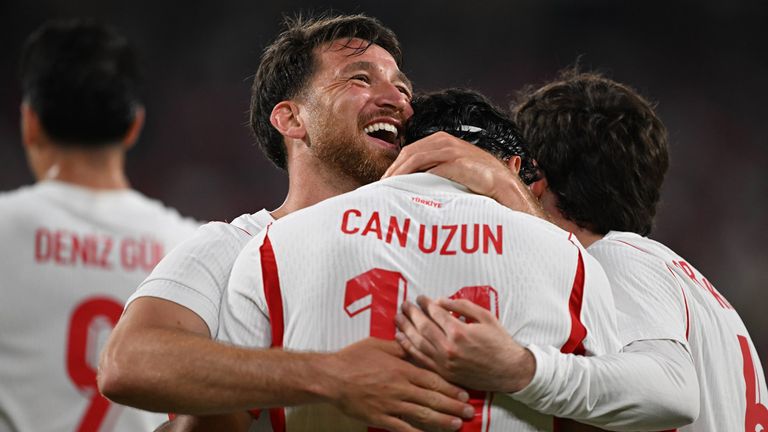 Salih Özcan (l.) und Can Uzun gehören zum türkischen WM-Kader.