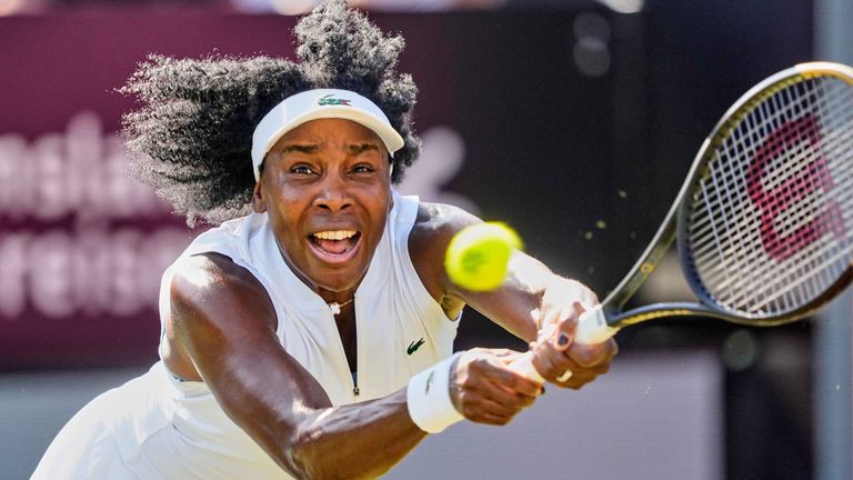 Venus Williams scheitert bei ihrem Einzel-Auftritt in Bad Homburg.