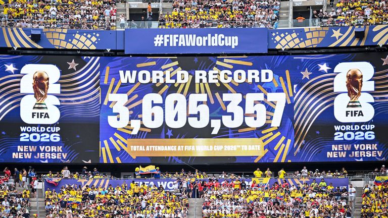 Neuer Zuschauerrekord bei der WM 2026.