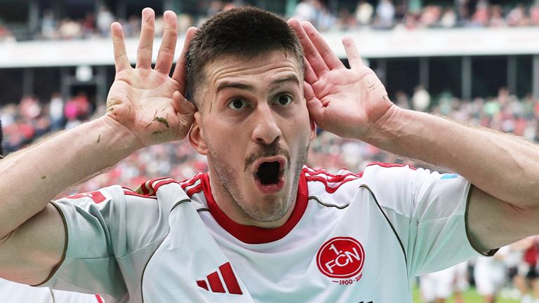 Luka Lochoshvili wechselt aus Nürnberg nach Köln.