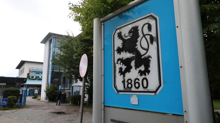 Die Geschäftsstelle von TSV 1860 München.