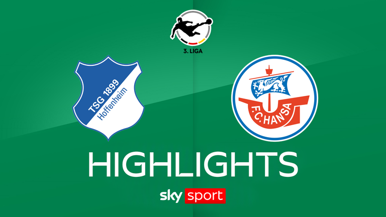 Spieltag 1: TSG Hoffenheim II - Hansa Rostock - 2026/27 - 3.Liga
