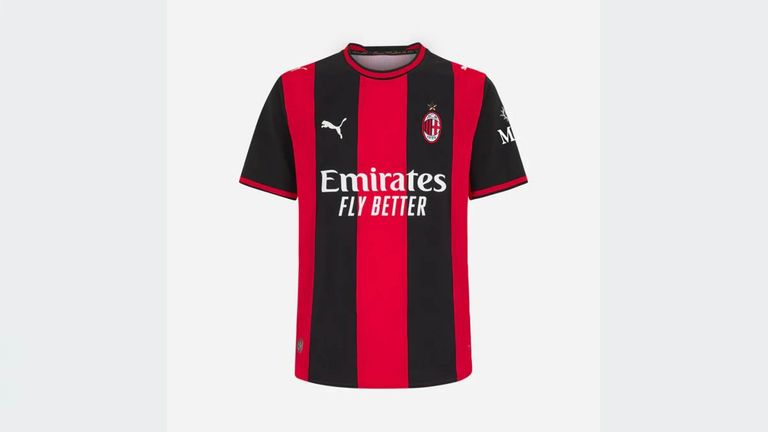 AC MAILAND: Heimtrikot (Quelle: store.acmilan.com)