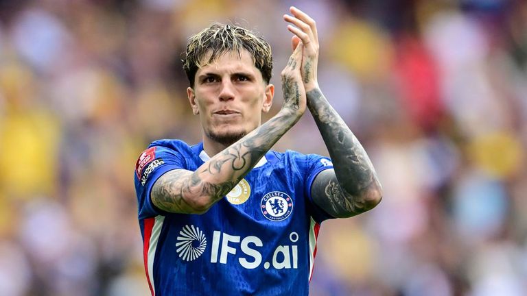 Alejandro Garnacho wechselte im August 2025 zum FC Chelsea.