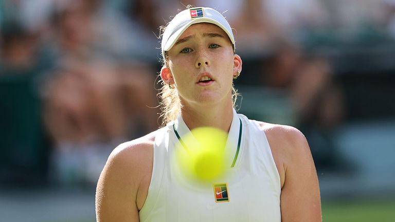 Mirra Andreeva muss in Wimbledon bereits die Koffer packen.