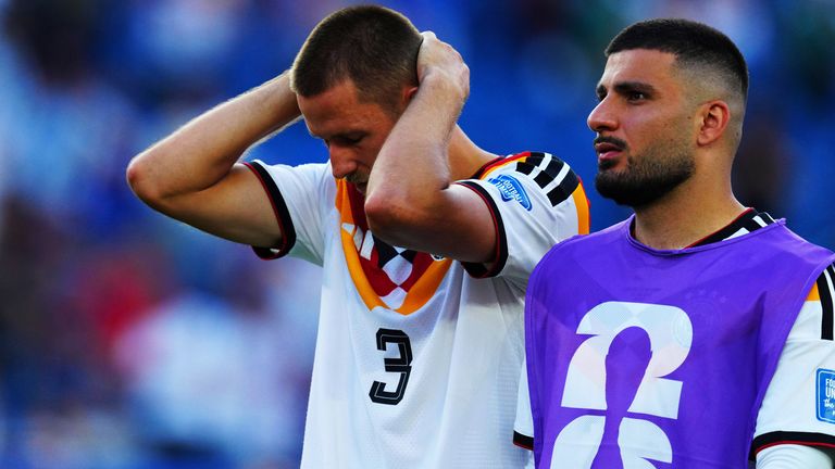 Einige Nationalspieler - darunter Waldemar Anton und Deniz Undav - flogen an den K.o.-Ort Boston zurück.