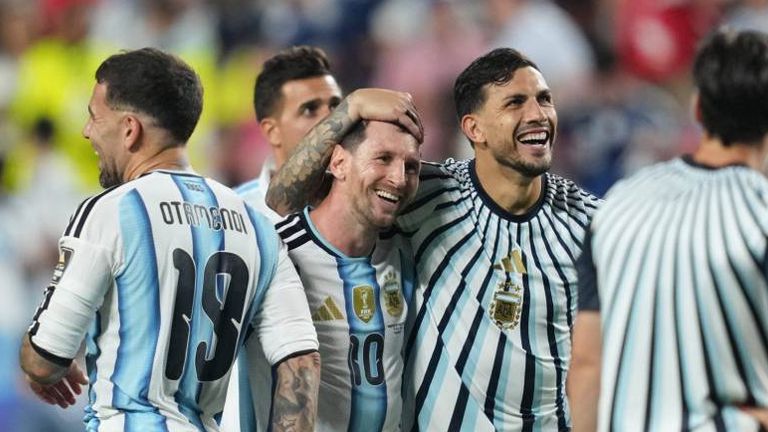 Die Argentinier treffen im Halbfinale auf England.